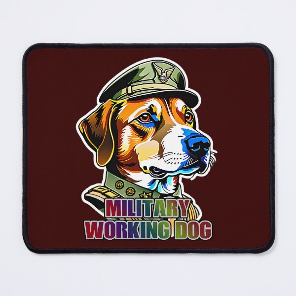 Item preview, USA Military Working Dog K9 Unit designed and sold by TheArtOfPat.