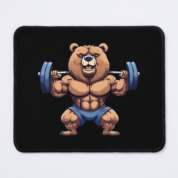 Item preview, Fitness Bear designed and sold by Amzg-Designs.
