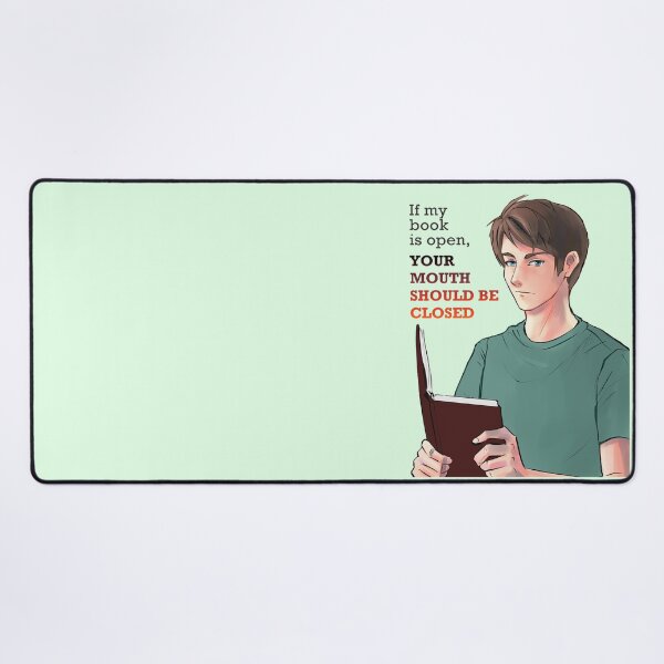 Item preview, Man reading book with quote designed and sold by moxie-strife.