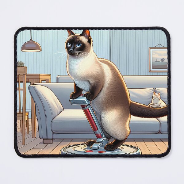 Item preview, Siamese Supervisor's Cleaning Adventure designed and sold by Felix Tanner.