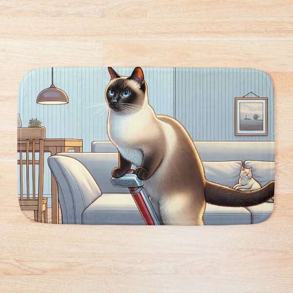 Item preview, Siamese Supervisor's Cleaning Adventure designed and sold by Felix Tanner.