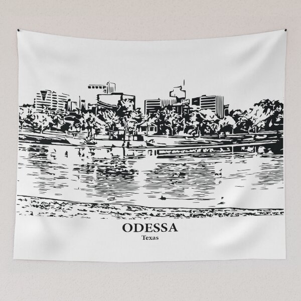 Item preview, Odessa - Texas designed and sold by Lakeric Cityscapes.