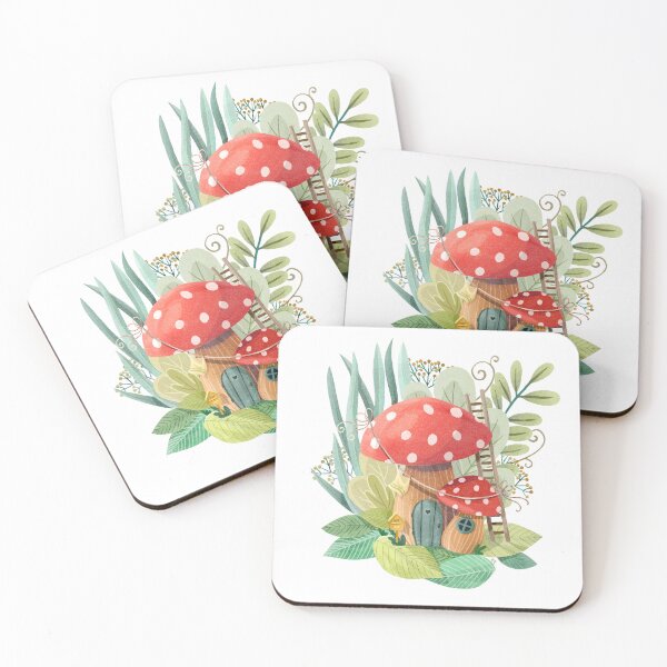 Item preview, Little mushroom house designed and sold by NanuArts.