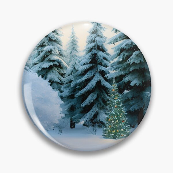 Item preview, Christmas Tree in the Woods designed and sold by FamiliarPufferfish.