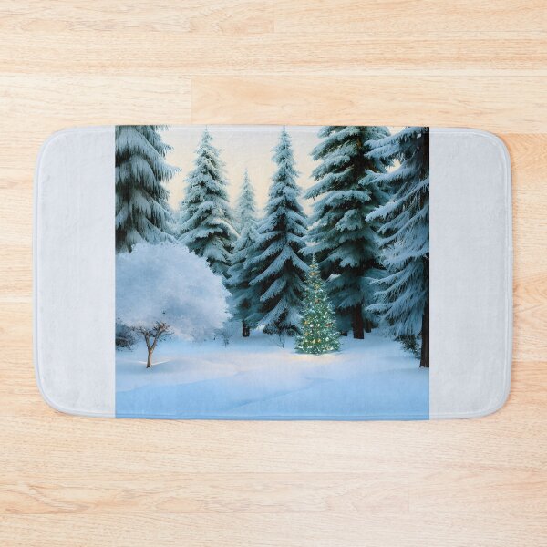Item preview, Christmas Tree in the Woods designed and sold by FamiliarPufferfish.