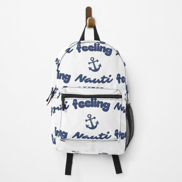 Item preview, Feeling Nauti. Funny Nautic Seafarer Slogan With Anchor designed and sold by Rebel-Design.