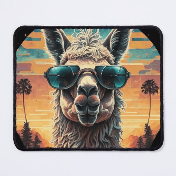 Item preview, Sunset Llama: Amazing T-Shirt Design designed and sold by Elpico11.