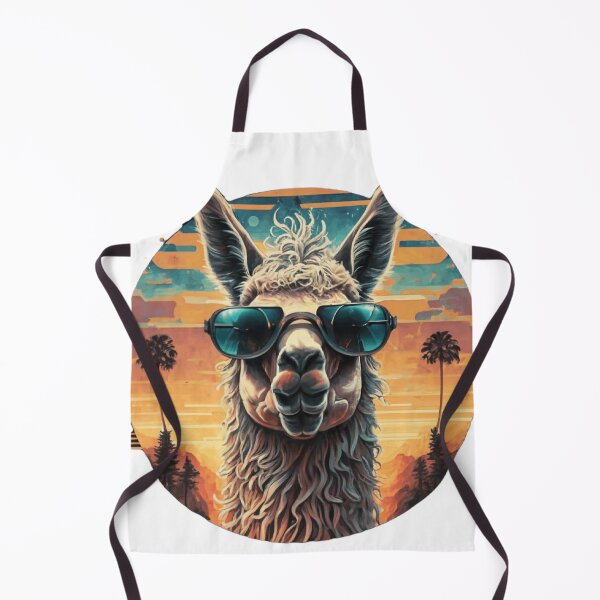 Item preview, Sunset Llama: Amazing T-Shirt Design designed and sold by Elpico11.