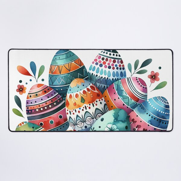 Item preview, Resplendent Watercolor Ukrainian Easter Eggs Fantasy designed and sold by zzz888.