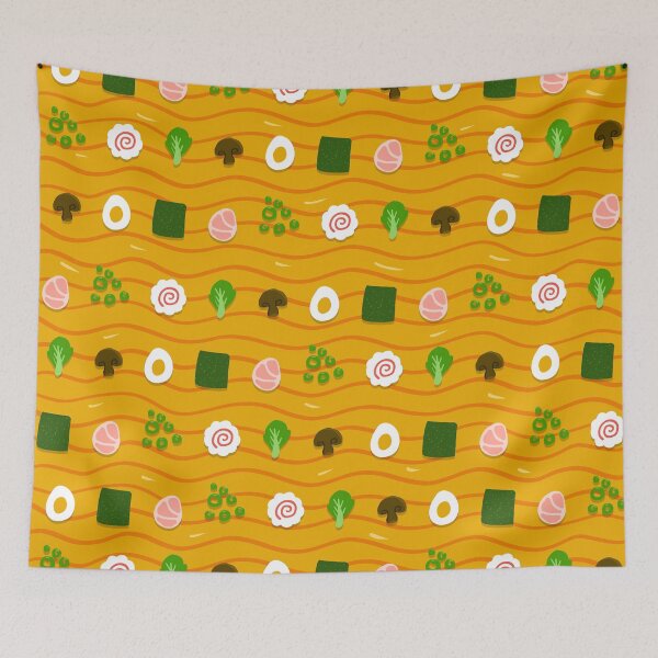 Item preview, Ramen Toppings Pattern designed and sold by louiebunag.