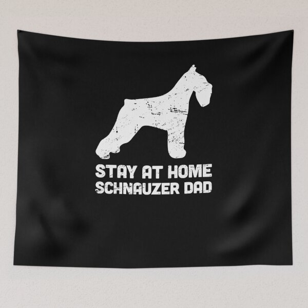 Item preview, Schnauzer - Funny Stay At Home Dog Dad designed and sold by Jam Jar.