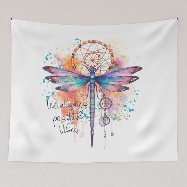 Item preview, Dragonfly Dreamcatcher designed and sold by BLUEFOX05.