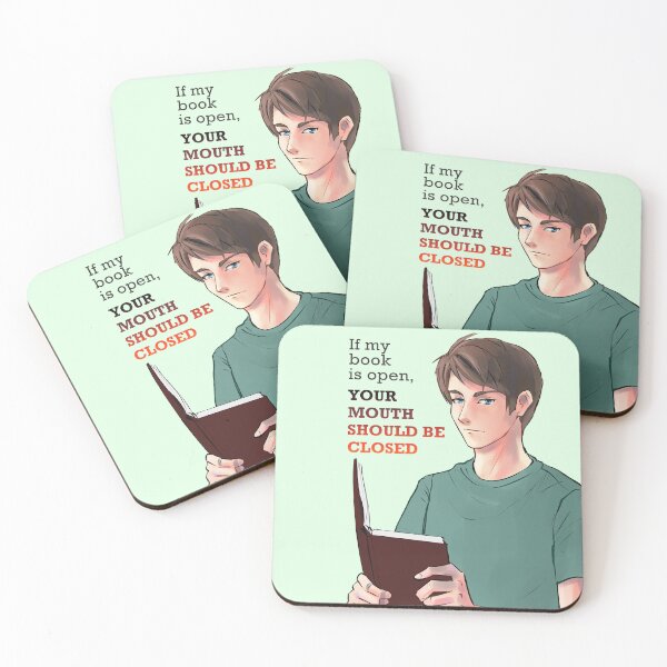Item preview, Man reading book with quote designed and sold by moxie-strife.