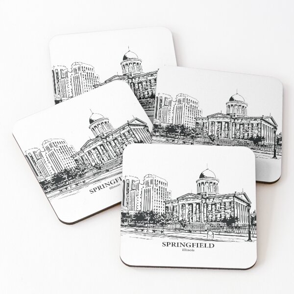 Artikelvorschau, Springfield - Illinois entworfen und verkauft von Lakeric Cityscapes.