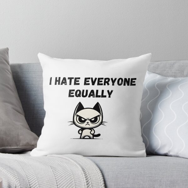 Item preview, I Hate Everyone Equally Funny Gifts for Introverts designed and sold by Klaudia Kruk.