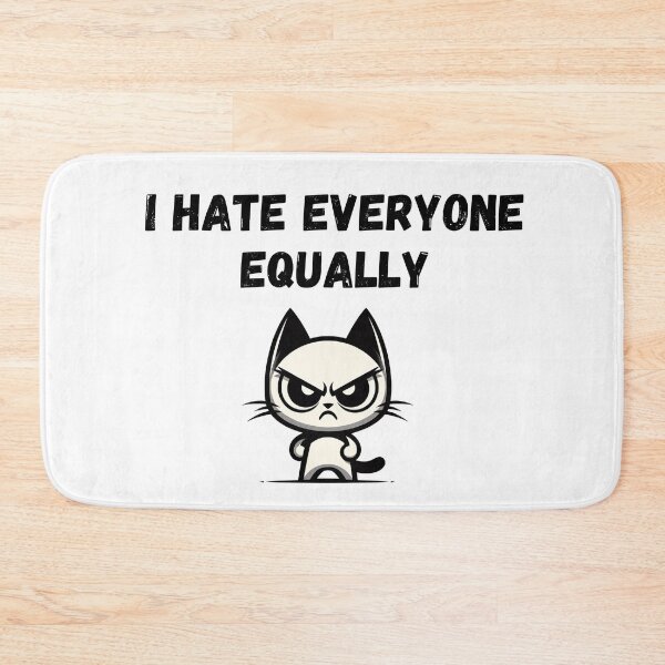 Item preview, I Hate Everyone Equally Funny Gifts for Introverts  designed and sold by Klaudia Kruk.