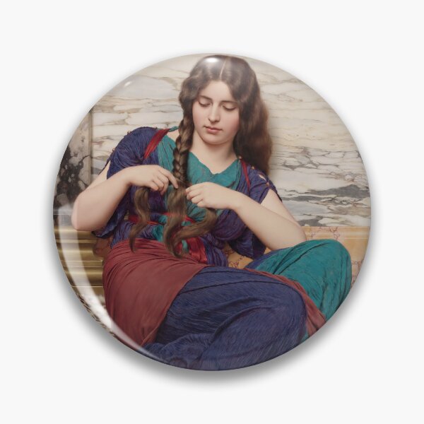 Item preview, John William Godward - a congenial task designed and sold by etos-ars.