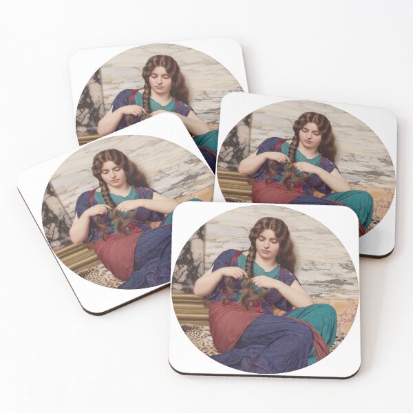 Item preview, John William Godward - a congenial task designed and sold by etos-ars.