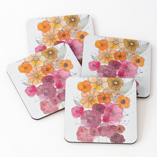 Item preview, Bright Floral Bouquet designed and sold by Dusty-Penny.