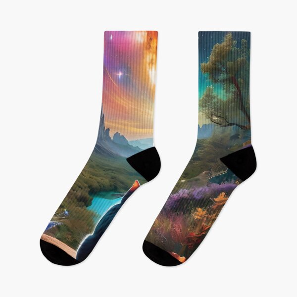 Item preview, Cat Gazing Into The Endless World designed and sold by tobyheward.