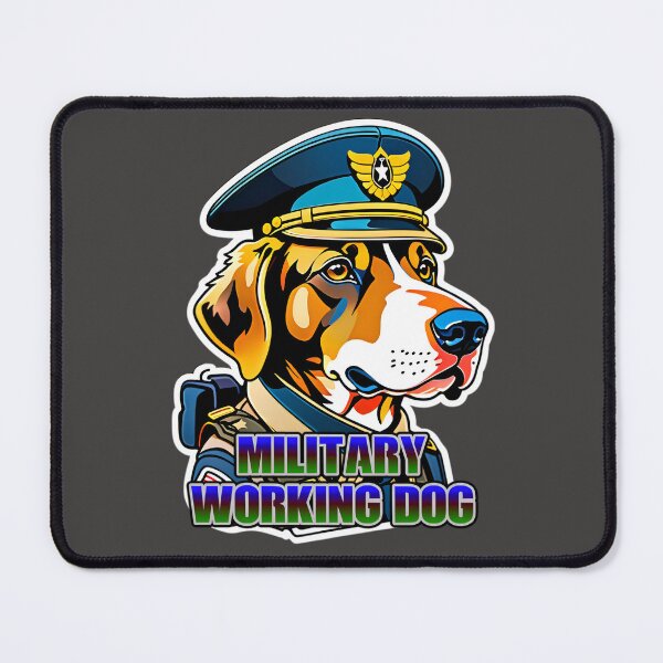 Item preview, USA Military Working Dog K9 Unit designed and sold by TheArtOfPat.