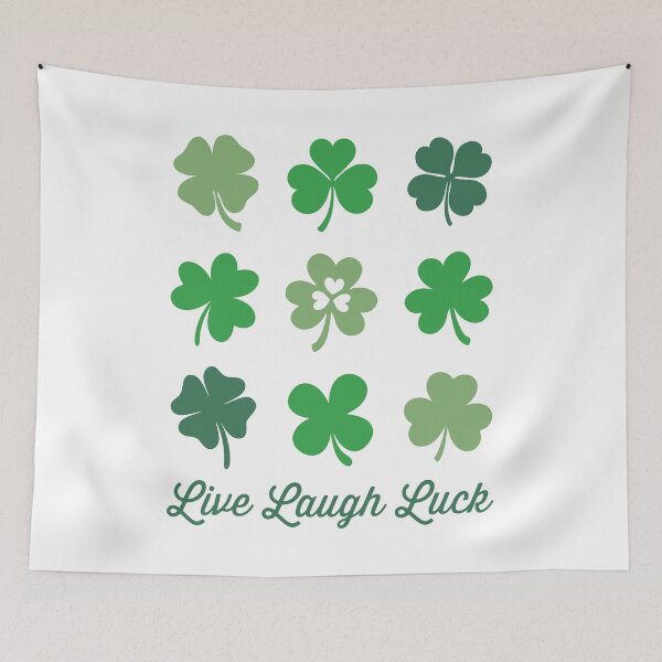Item preview, Live Laugh Luck, St. Patrick's Day designed and sold by PaulSDesign.