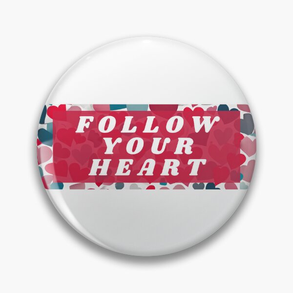 Item preview, Follow your heart - simple text, minimalism designed and sold by coolvibes-shop.