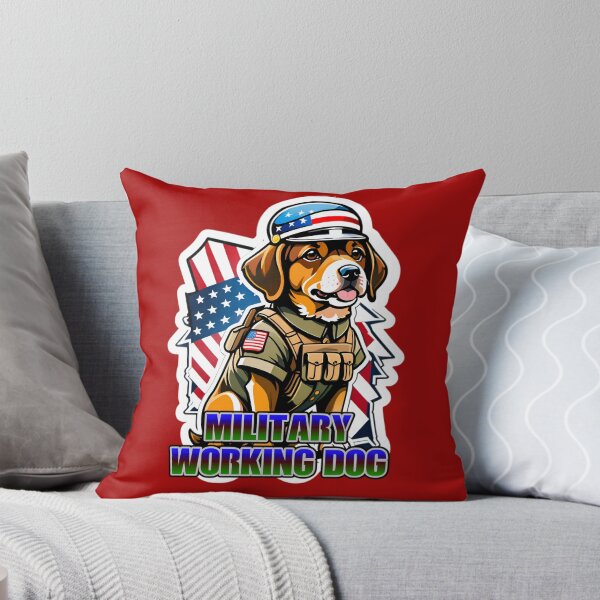 Item preview, USA Military Working Dog K9 Unit designed and sold by TheArtOfPat.