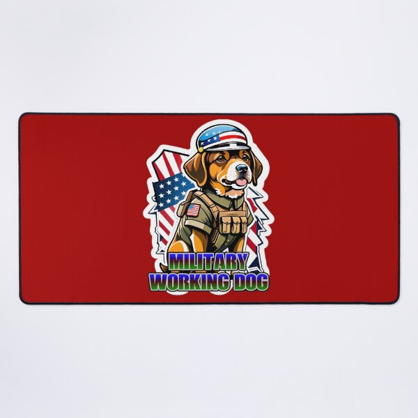 Item preview, USA Military Working Dog K9 Unit designed and sold by TheArtOfPat.