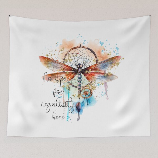Item preview, Dragonfly dreamcatcher designed and sold by BLUEFOX05.