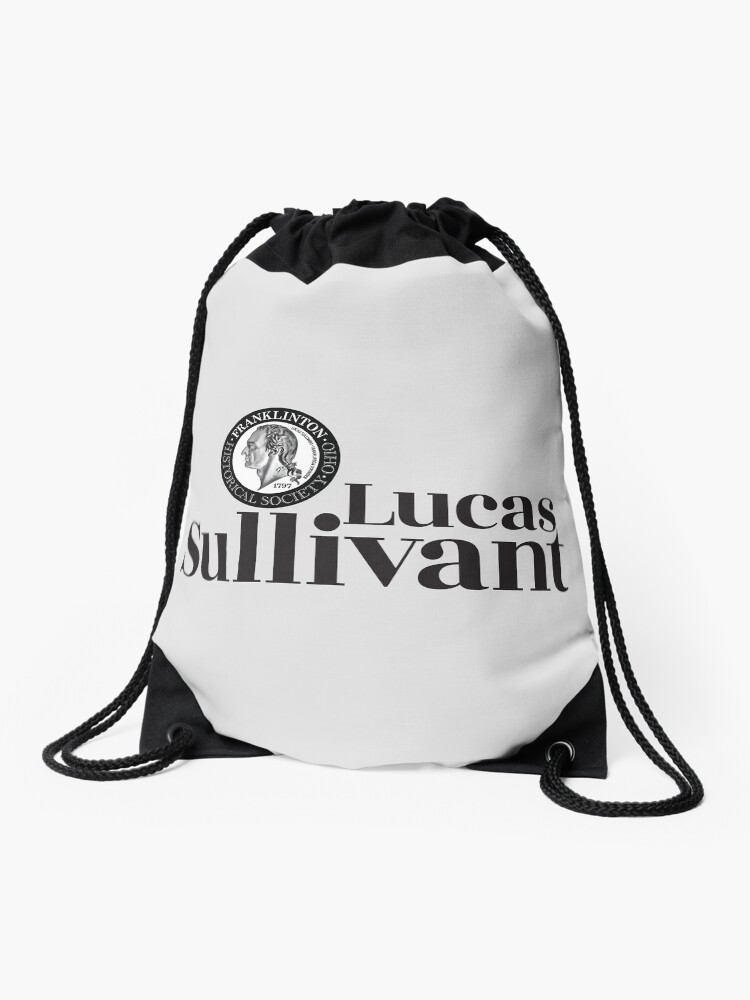 Thumbnail 1 of 3, Drawstring Bag, Lucas Sullivant & Franklinton Historical Society Logo designed and sold by LucasSullivant.