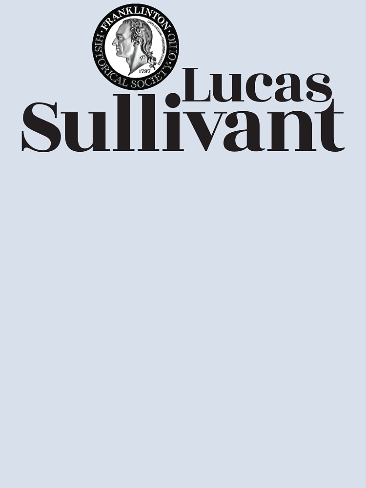Thumbnail 4 of 4, Boxy T-Shirt, Lucas Sullivant & Franklinton Historical Society Logo designed and sold by LucasSullivant.