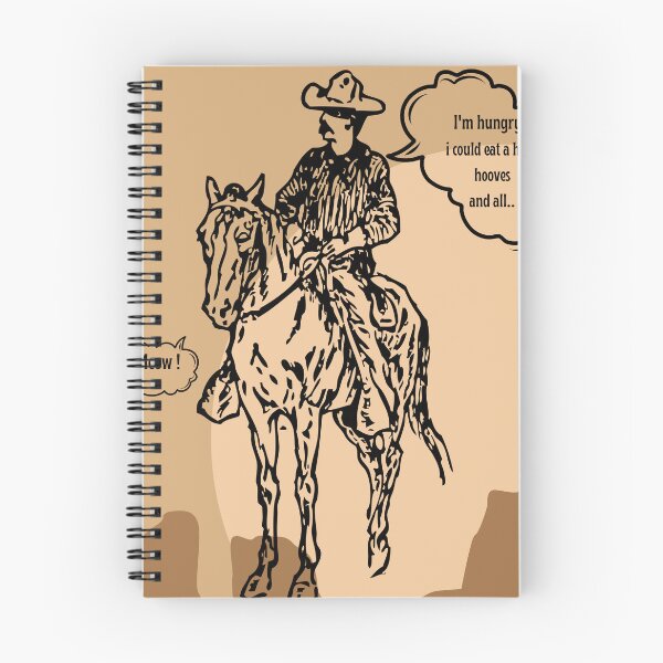 Item preview, hungry rider in the wild west designed and sold by Periush.
