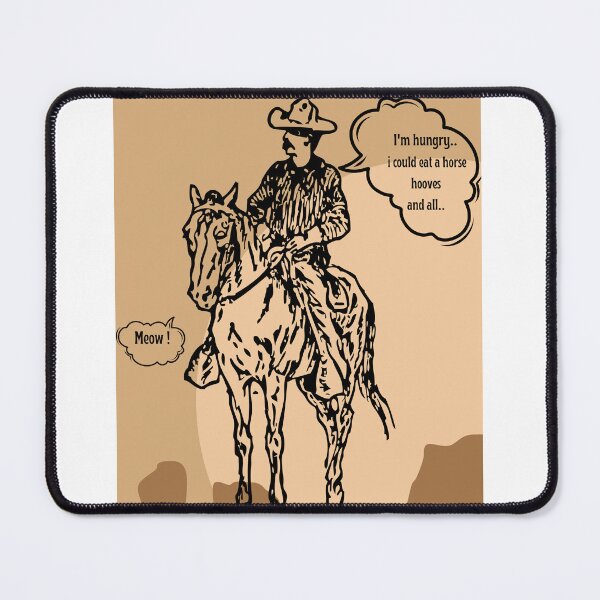 Item preview, hungry rider in the wild west designed and sold by Periush.