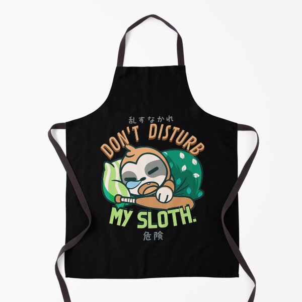 Item preview, Don't disturb, sloth sleeping, Kawaii Sloth, sleeping well, designed and sold by antcpjr682.
