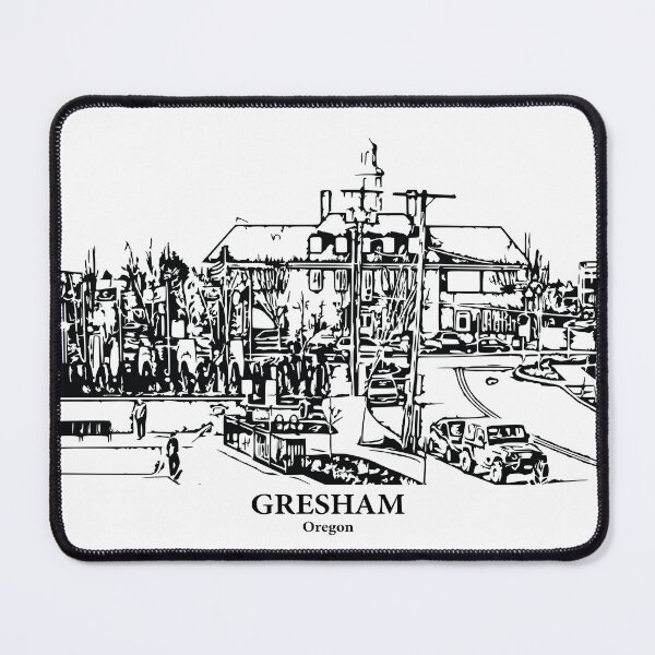 Item preview, Gresham - Oregon designed and sold by Lakeric Cityscapes.