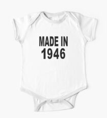 Made in 1946 One Piece - Short Sleeve