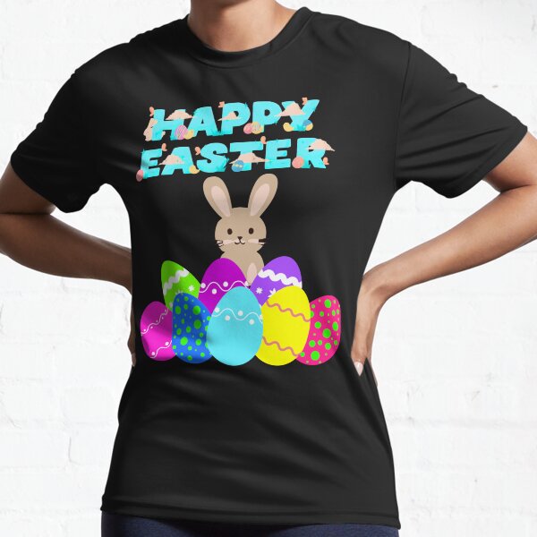 Item preview, Text: Happy Easter - Easter Bunny Dreams designed and sold by ShopUniverese.