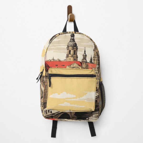 Item preview, Dresden Germany Starry Vintage Travel Poster Art designed and sold by TravelersGems.