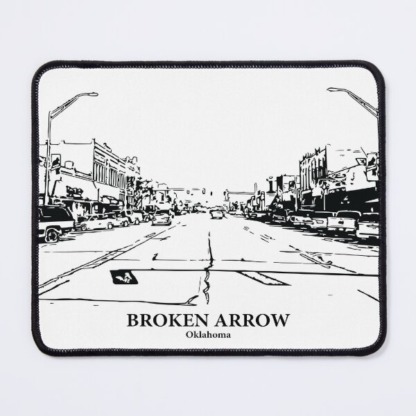 Item preview, Broken Arrow - Oklahoma designed and sold by Lakeric Cityscapes.