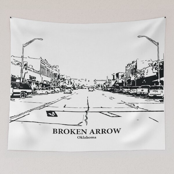 Item preview, Broken Arrow - Oklahoma designed and sold by Lakeric Cityscapes.