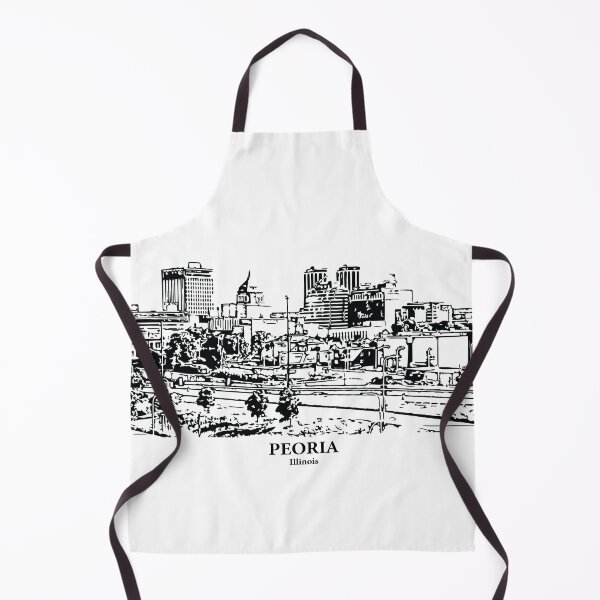 Item preview, Peoria - Illinois designed and sold by Lakeric Cityscapes.