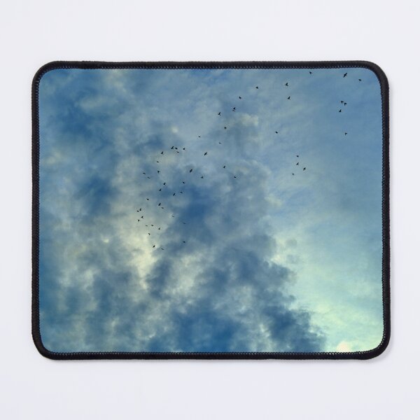 Item preview, Wonderful Blue Cloudy Sky Key of Birds designed and sold by pyzap.