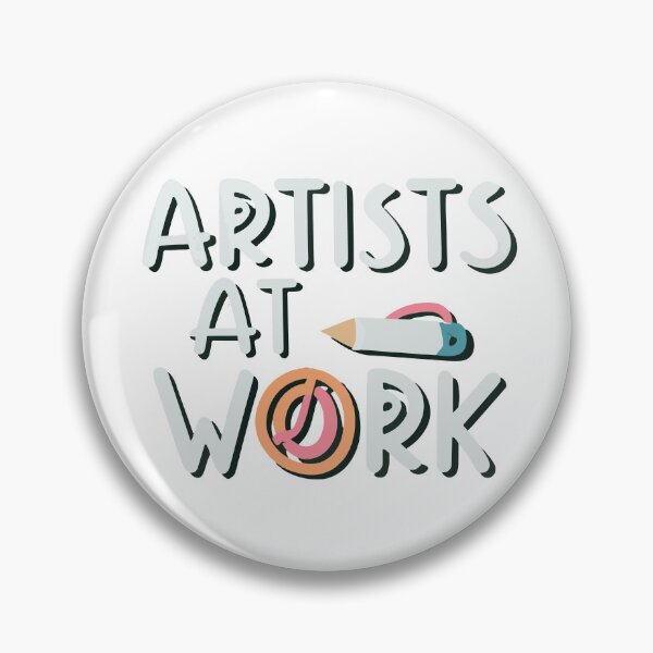 Item preview, Artists at Work Chalkboard Classroom Sticker designed and sold by NiftyWrx.
