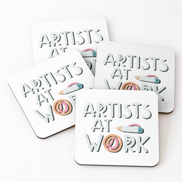Item preview, Artists at Work Chalkboard Classroom Sticker designed and sold by NiftyWrx.