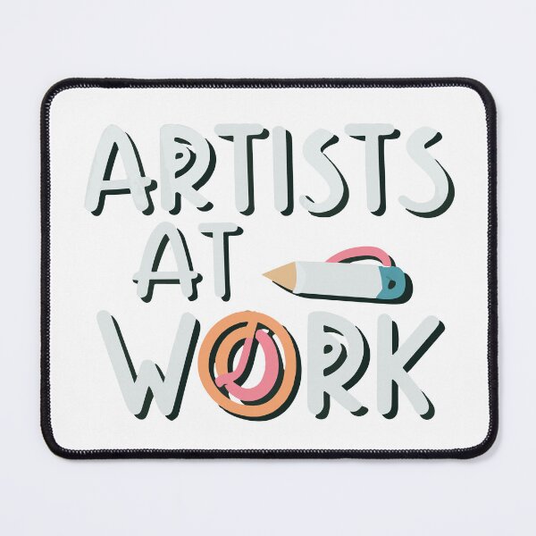 Item preview, Artists at Work Chalkboard Classroom Sticker designed and sold by NiftyWrx.