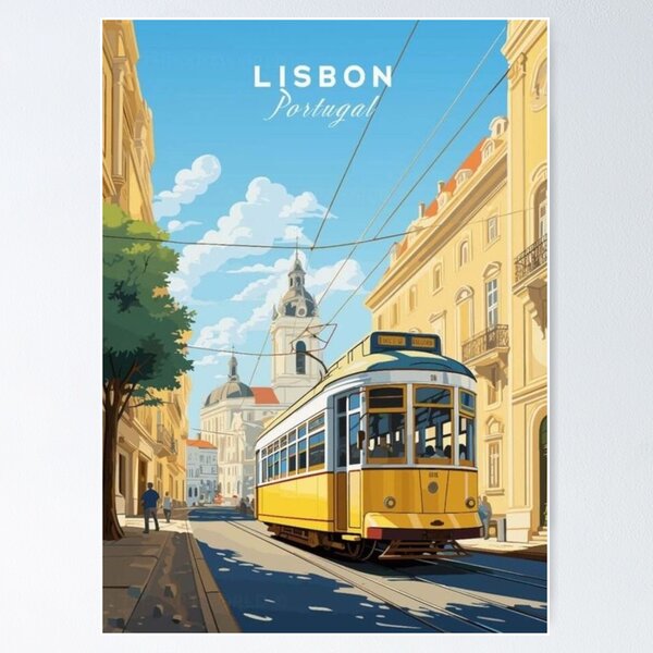 Aperçu de l'œuvre Belle Lisbonne créée et vendue par iamdesigns14.