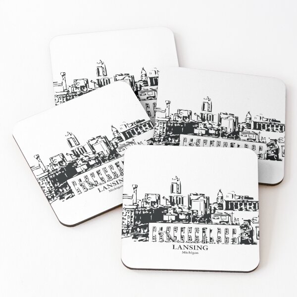 Item preview, Lansing - Michigan designed and sold by Lakeric Cityscapes.
