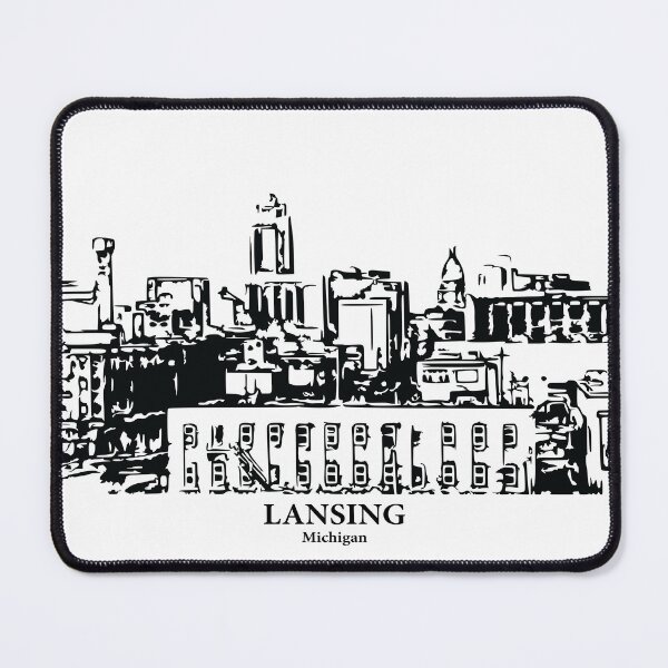 Item preview, Lansing - Michigan designed and sold by Lakeric.