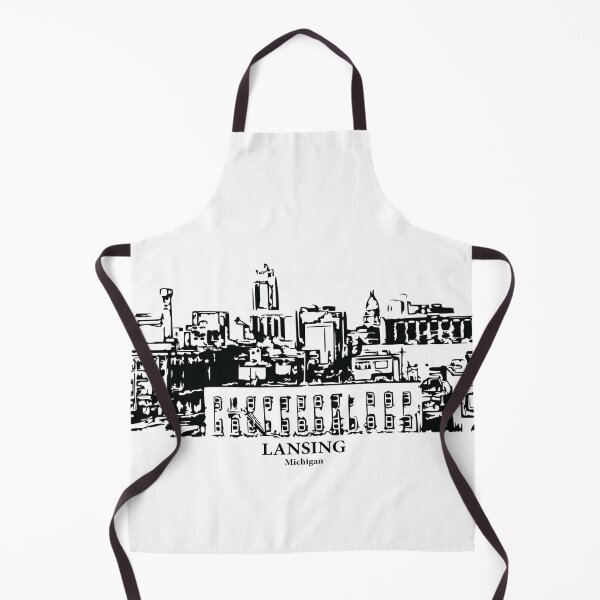 Item preview, Lansing - Michigan designed and sold by Lakeric Cityscapes.